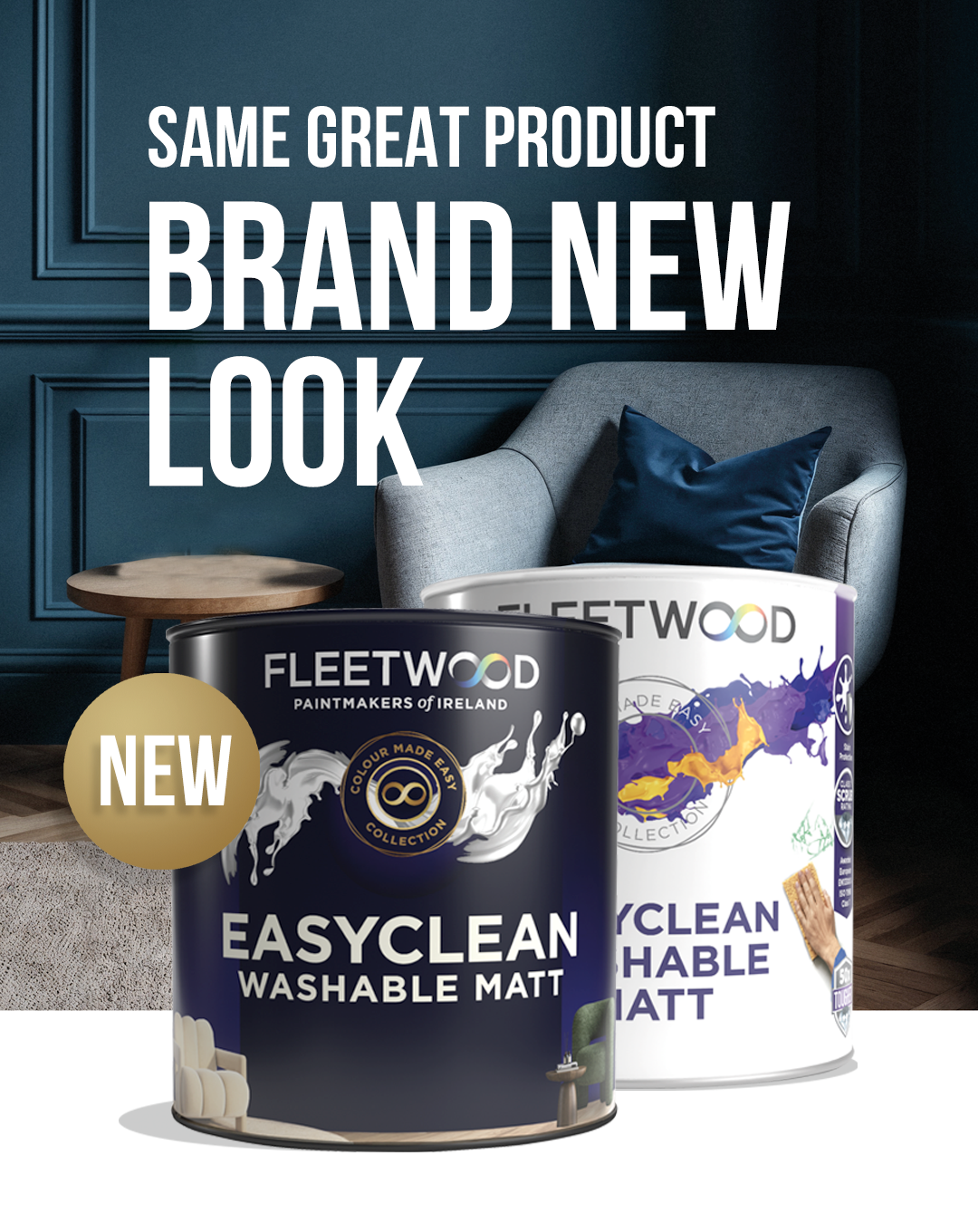 Easy Clean Washable Matt Has A New Look